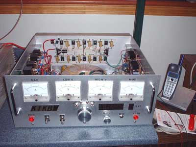 K1KBW's class H modulator - power supply combination